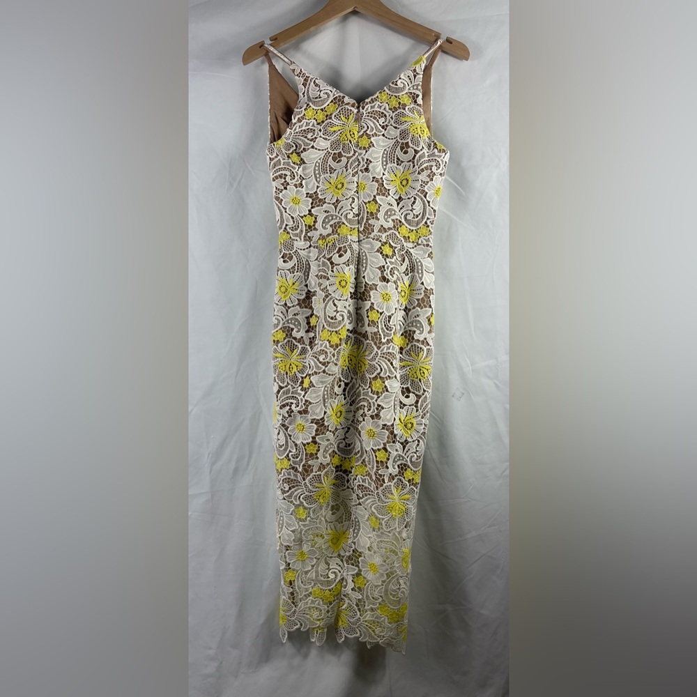 Dress the Population - Aurora Dress - White/Yellow - Picture 4 of 9